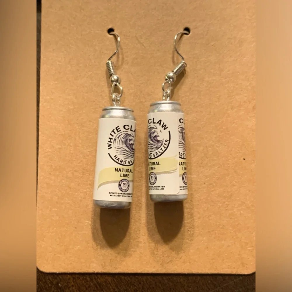 White Claw Earrings (Lime) NWT - Picture 1 of 1